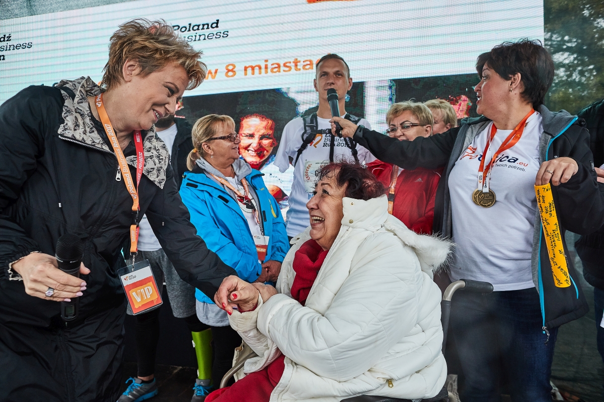 Prezydent Łodzi Hanna Zdanowska objęła bieg honorowym patronatem