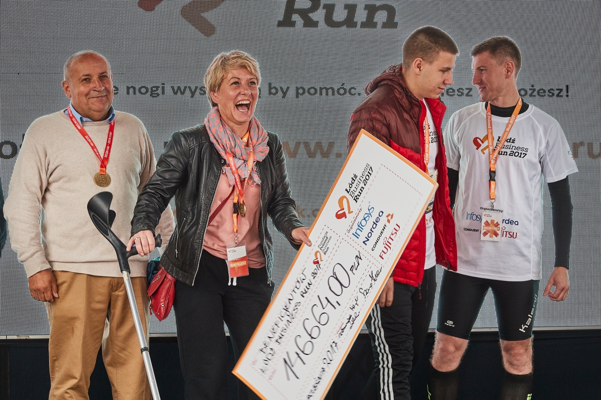 Beneficjenci Łódź Business Run dostali prawie 150 tys. zł
